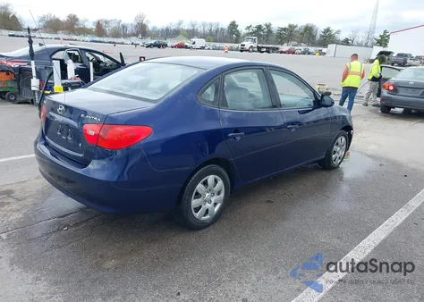 2007 Hyundai Elantra Gls/Limited/Se from USA, damaged, VIN KMHDU46D37U073272